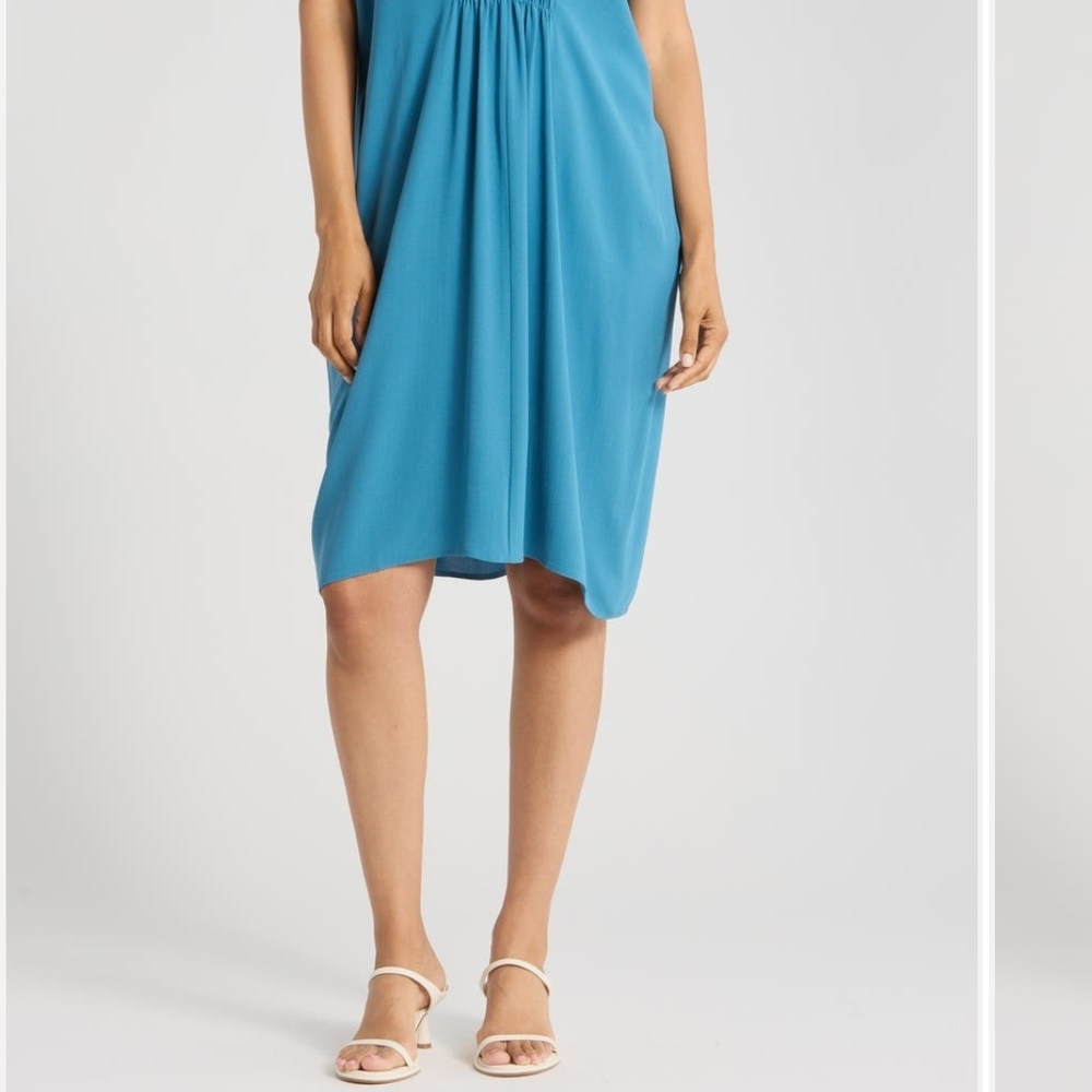 Blue Sleeveless Dress